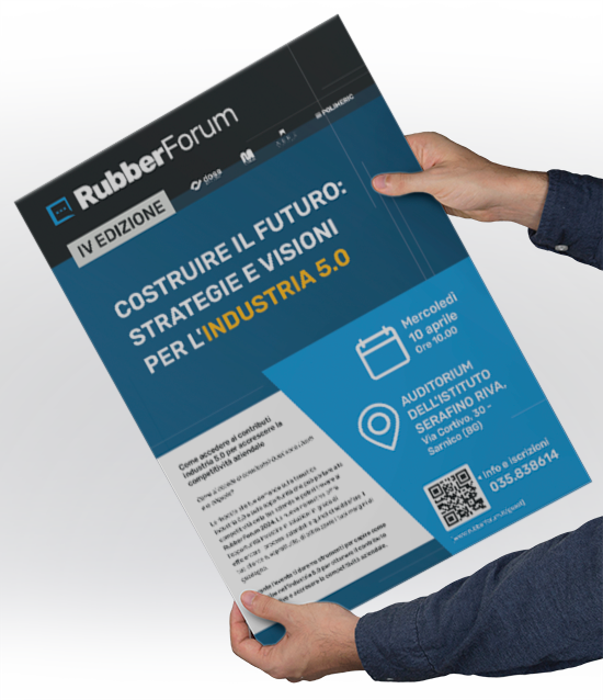 Locandina Evento rubber Forum 2024 - Industria 5.0